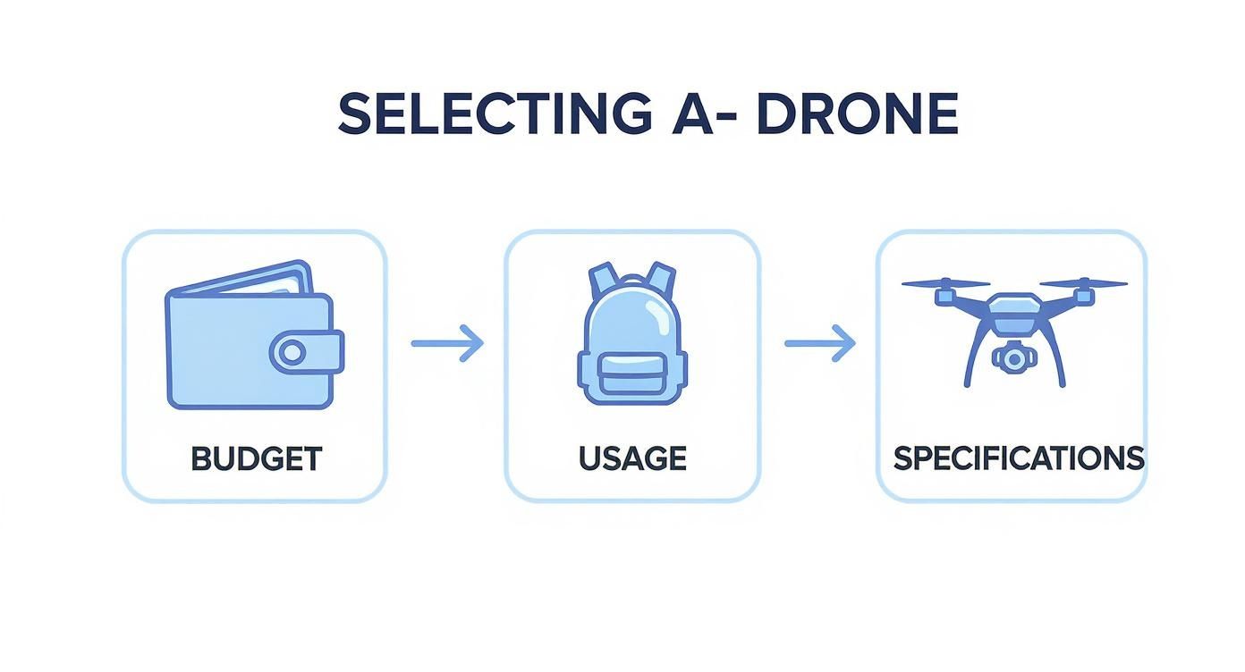 Infographic about drönare med kamera