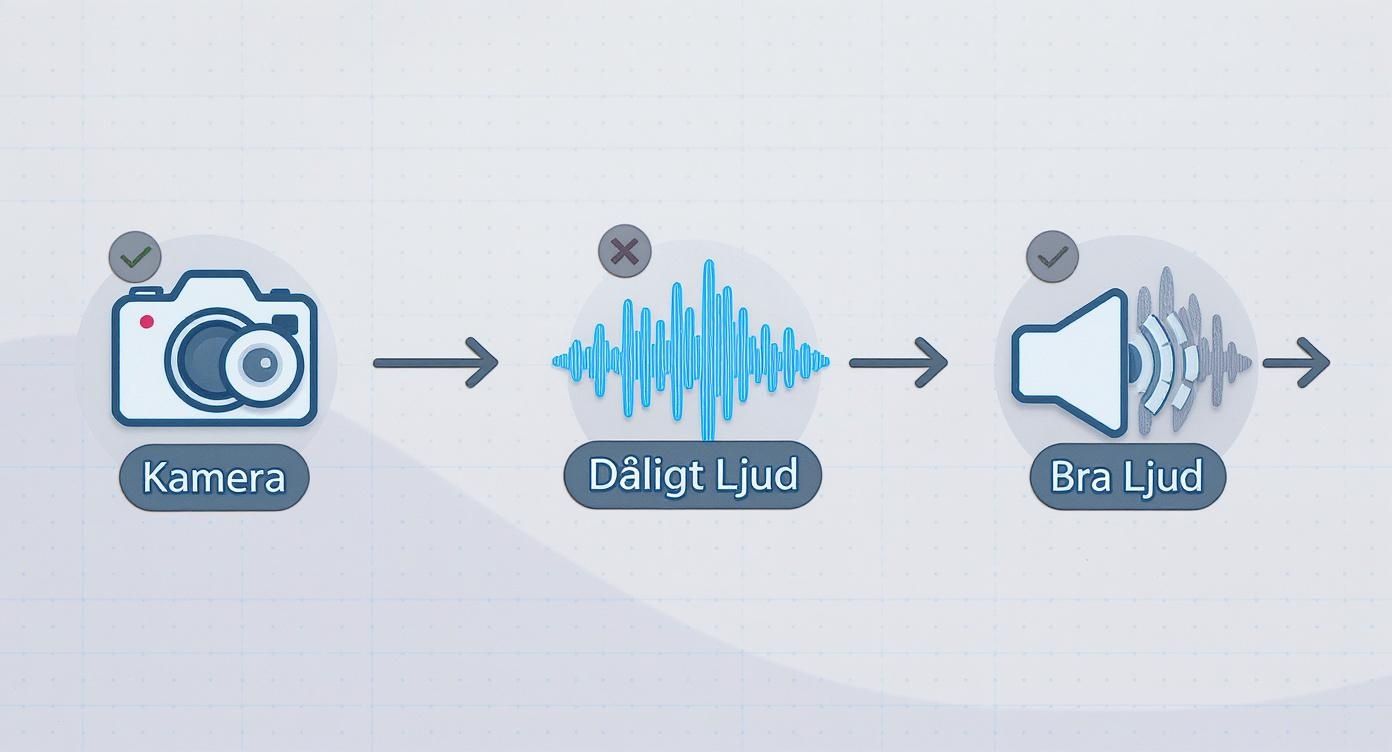 Infographic about trådlös mygga mikrofon