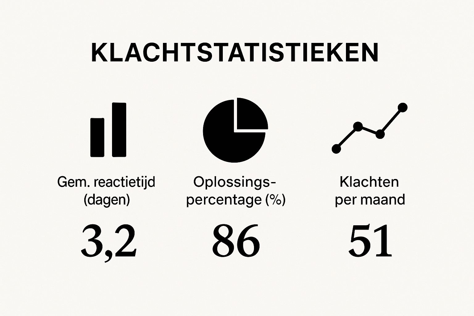 Infographic about klacht indienen bedrijf