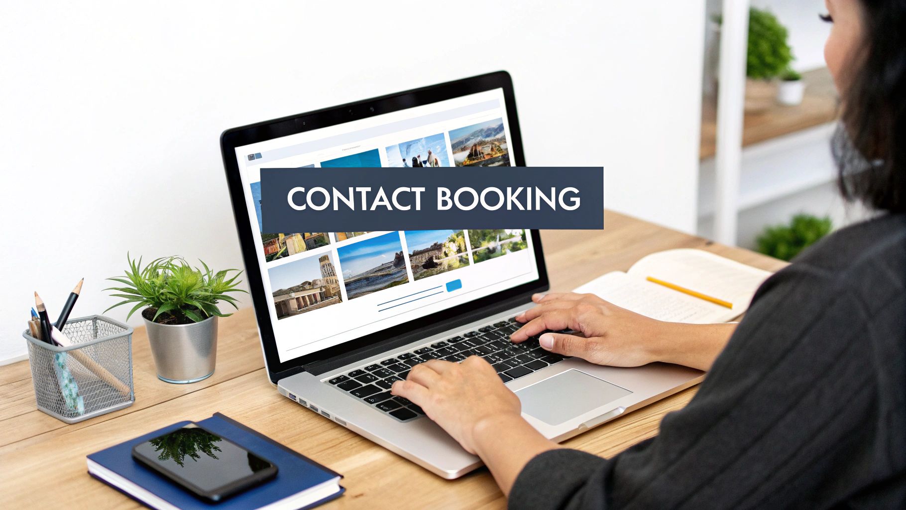 Afbeelding van een persoon die gefrustreerd op een laptop kijkt