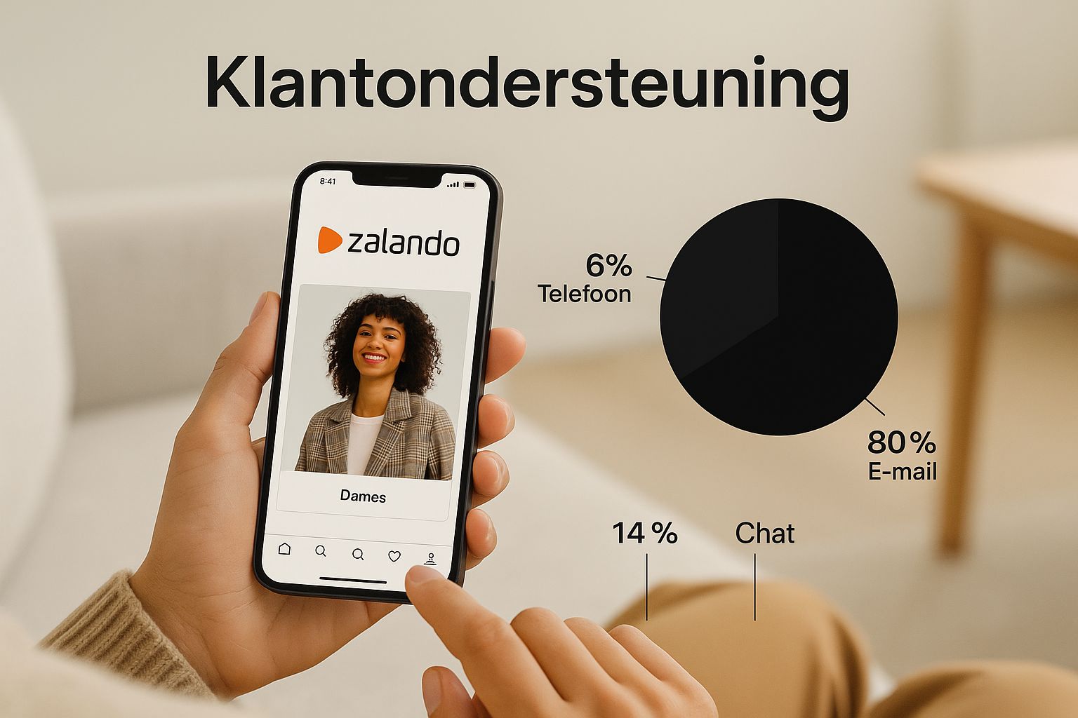 Infographic about telefoonnummer klantenservice zalando