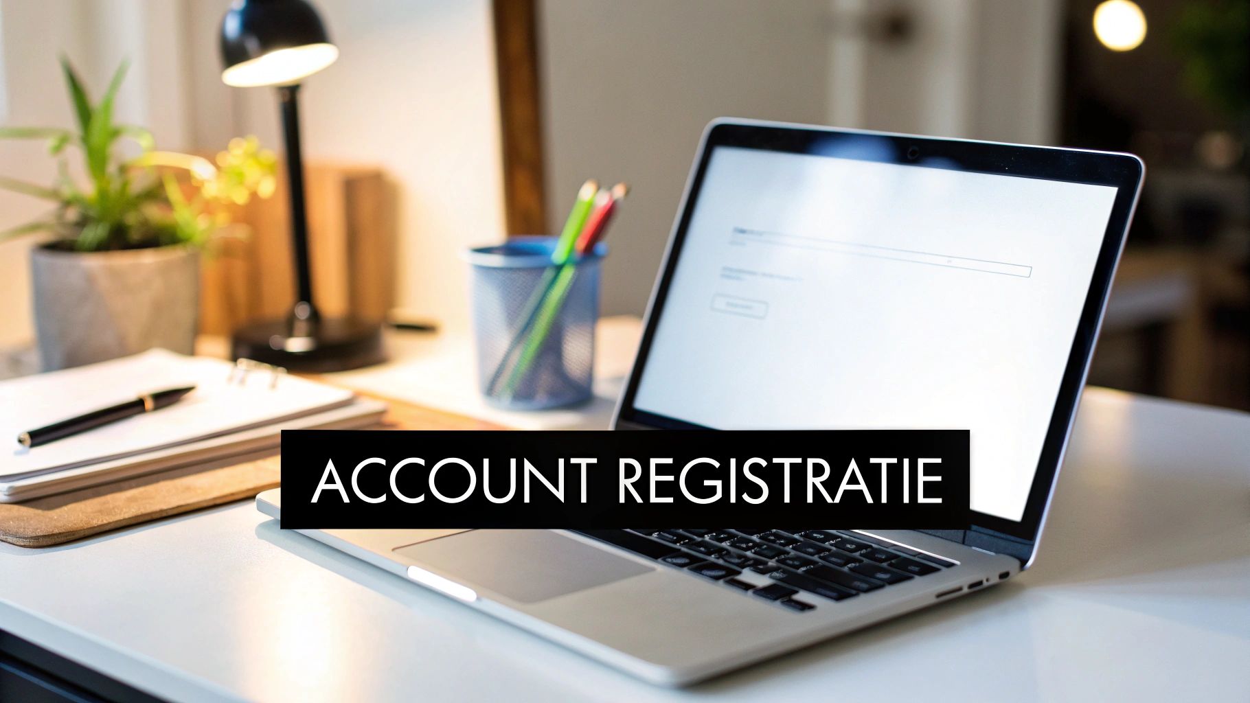 Afbeelding van iemand die gefrustreerd naar een laptop kijkt