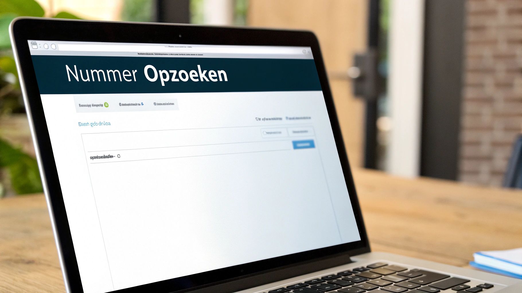 Screenshot van een opgeslagen contact in WhatsApp