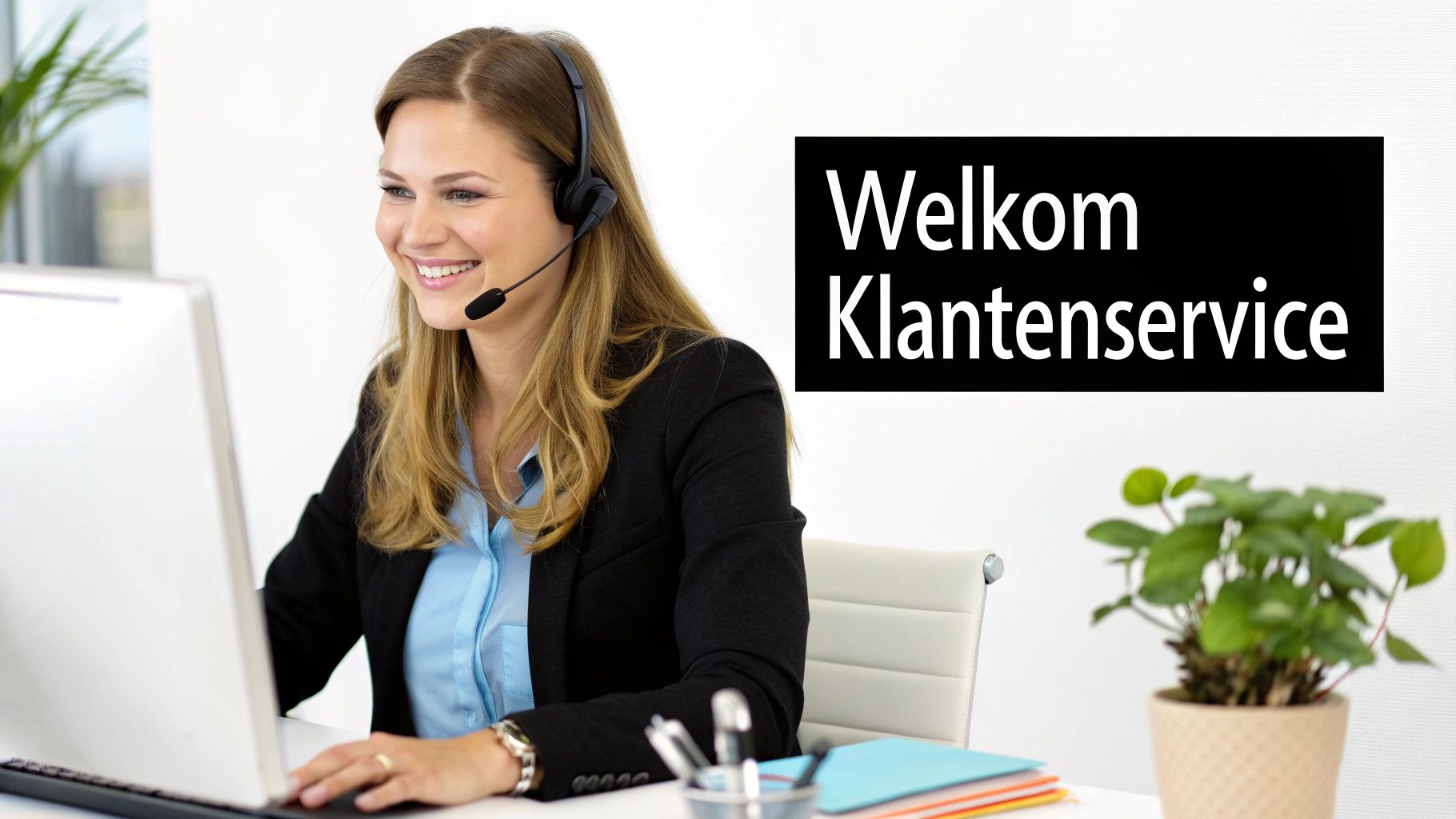 Telefoon met Wehkamp logo