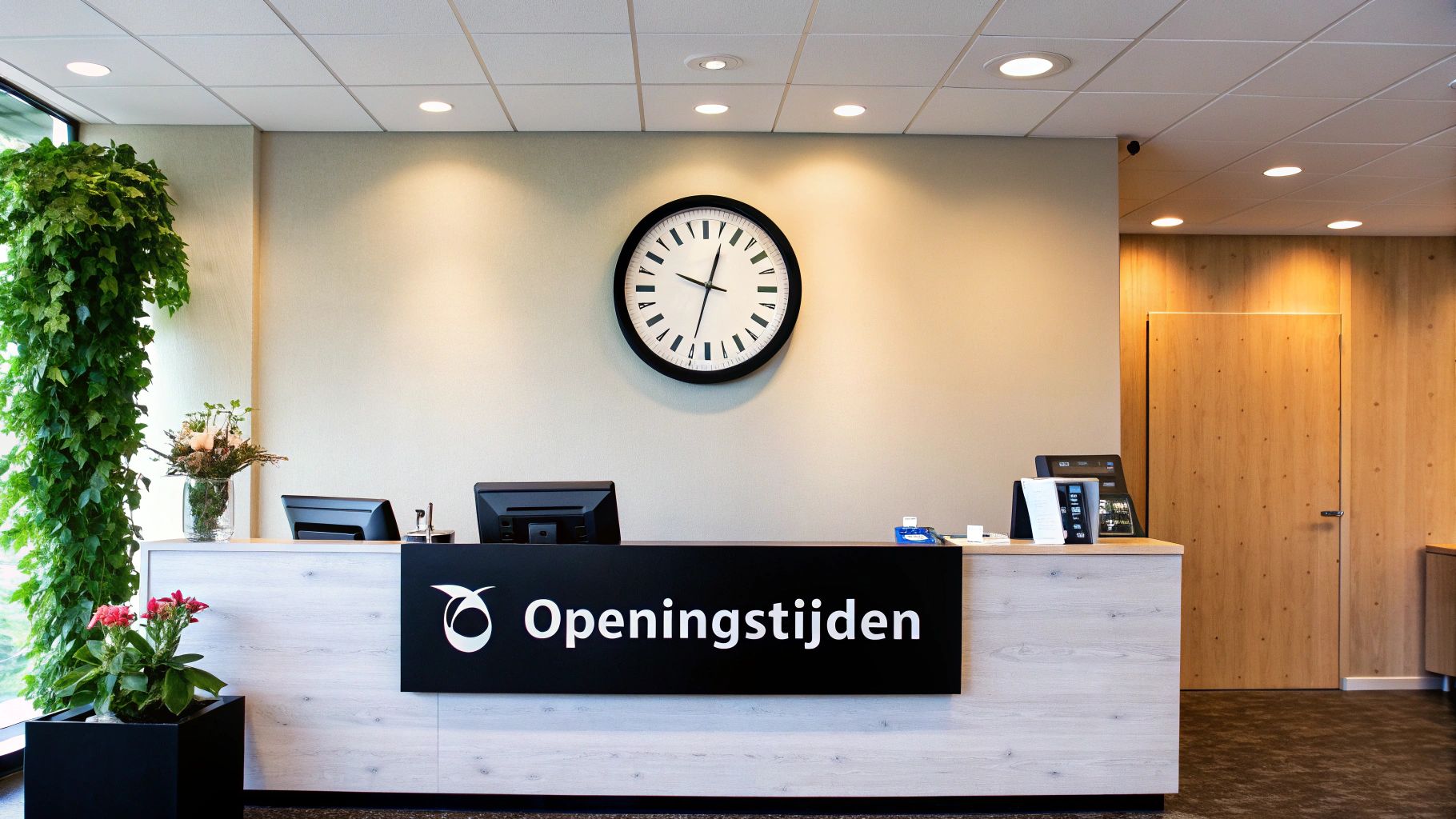 Een chatbot-icoon op een laptopscherm symboliseert digitale assistentie