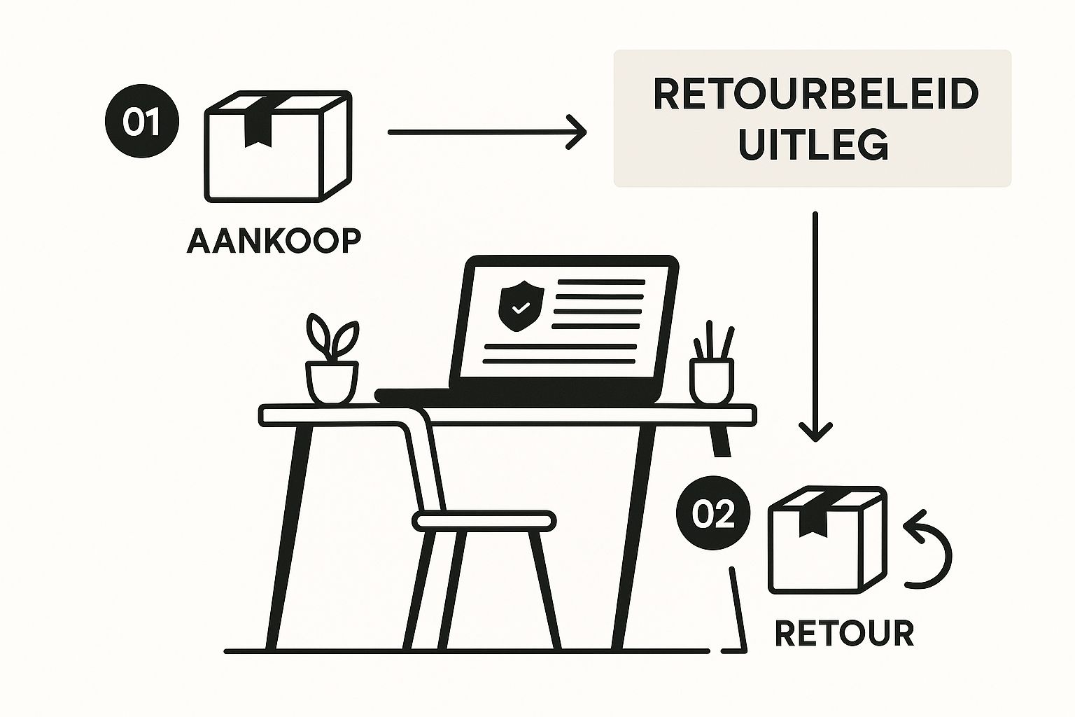 Infographic about stradivarius retourneren online