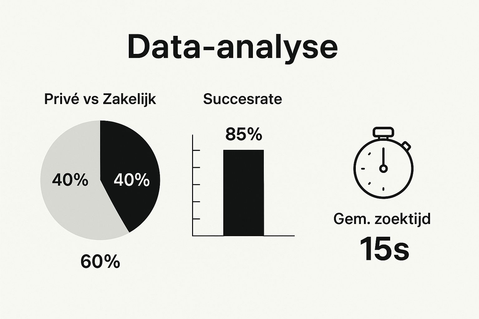 Infographic about nummer zoeken