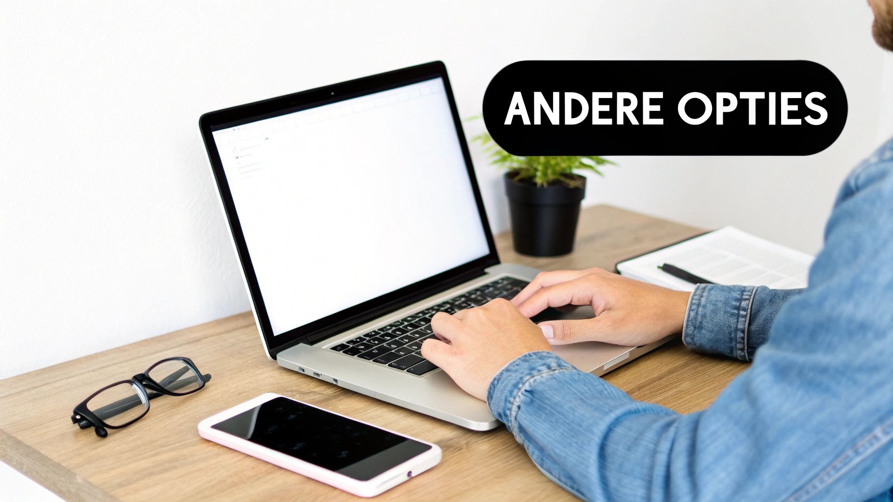 Een vrouw belt met de klantenservice van Zalando