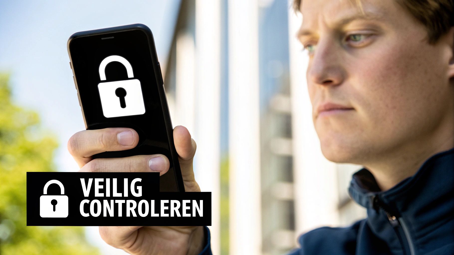 Afbeelding met telefoonnummer informatie