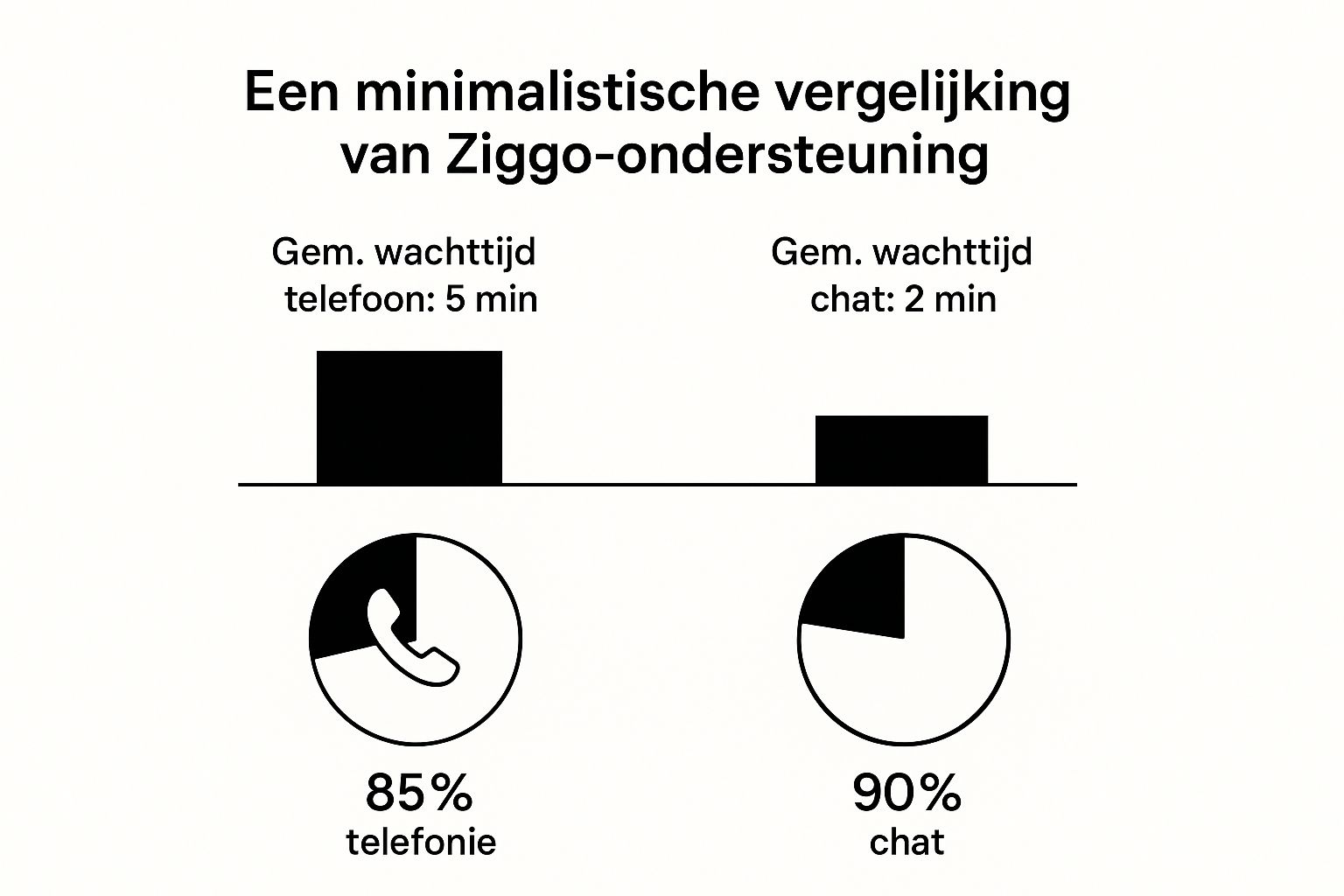 Infographic about contact ziggo