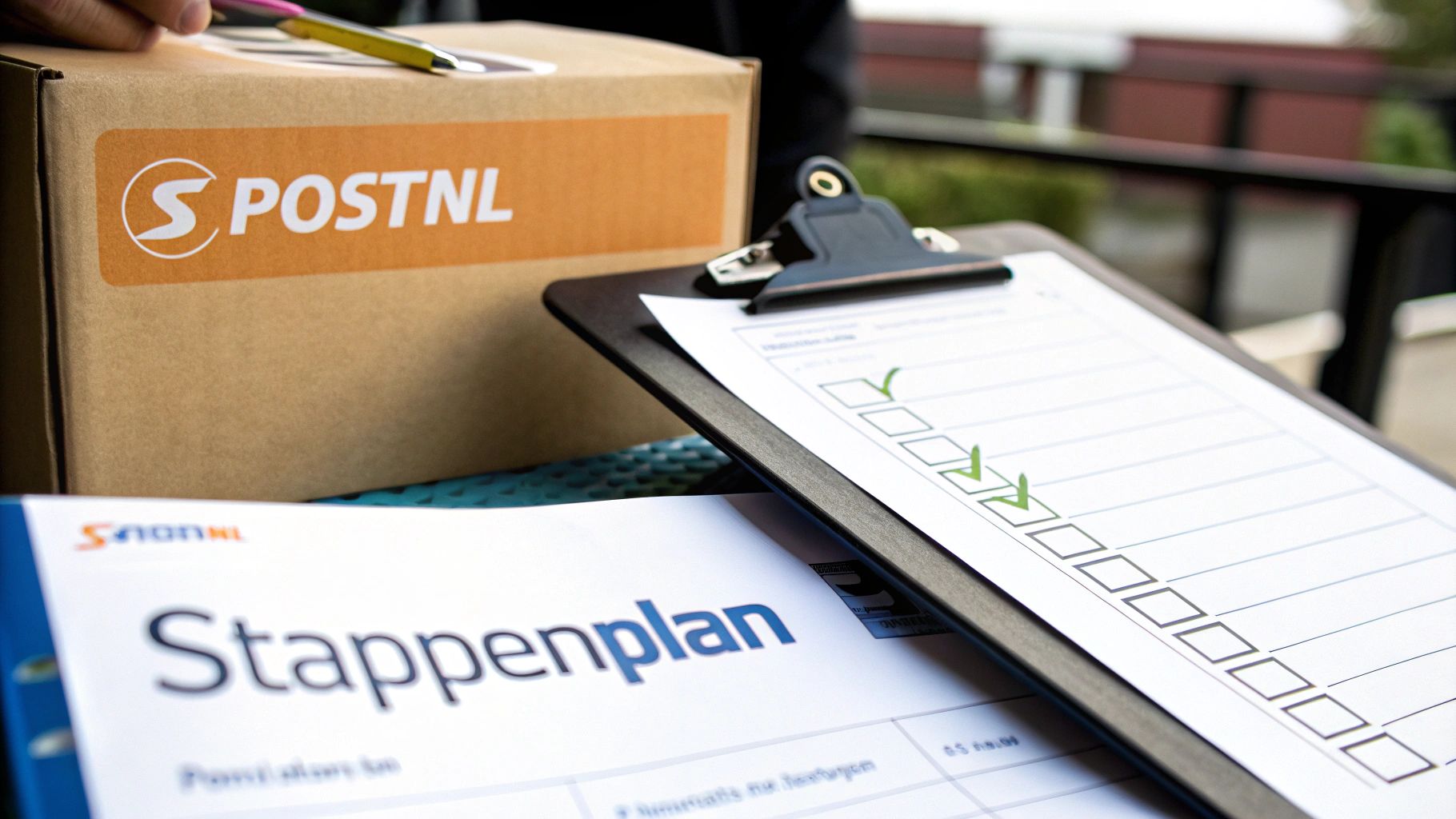 Afbeelding van een vrouw die op een laptop werkt