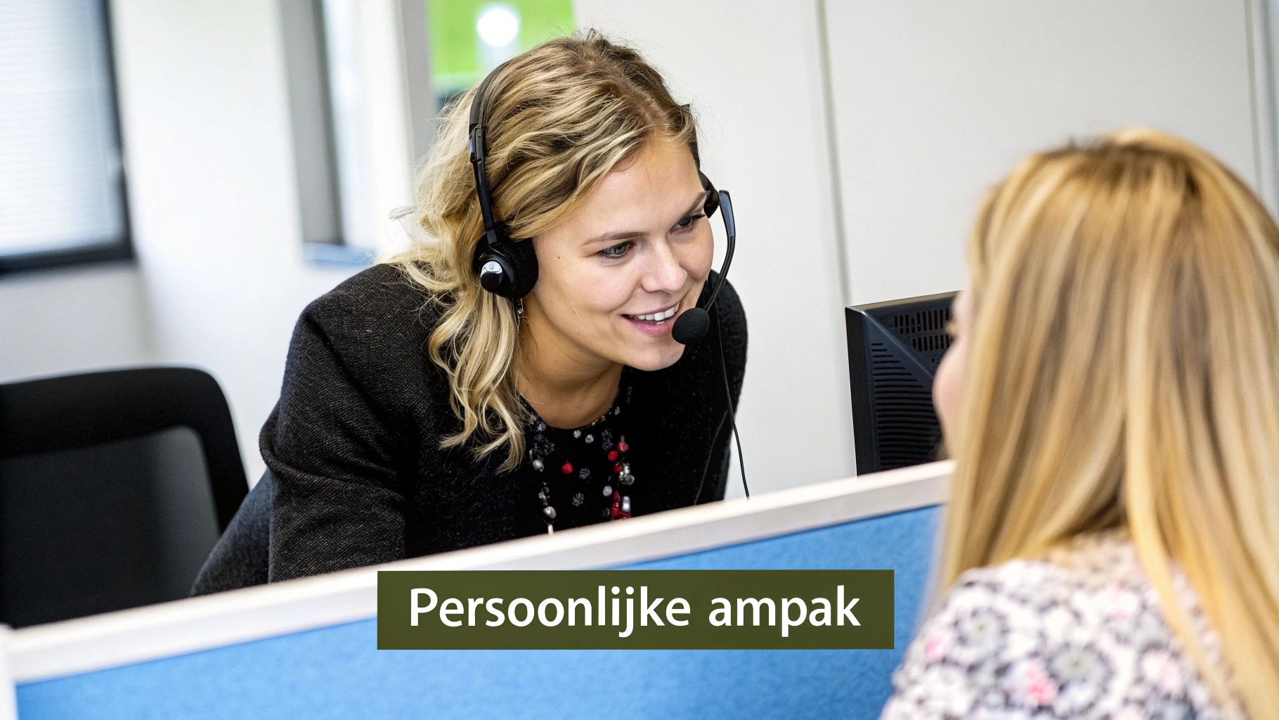 Een klok die de beste tijden aangeeft om de klantenservice te bellen