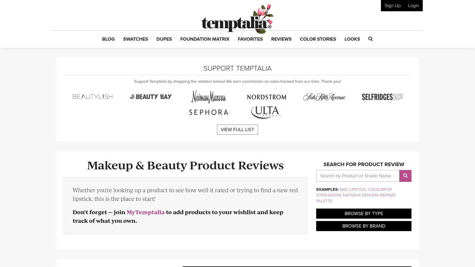 Temptalia – The Dupe List