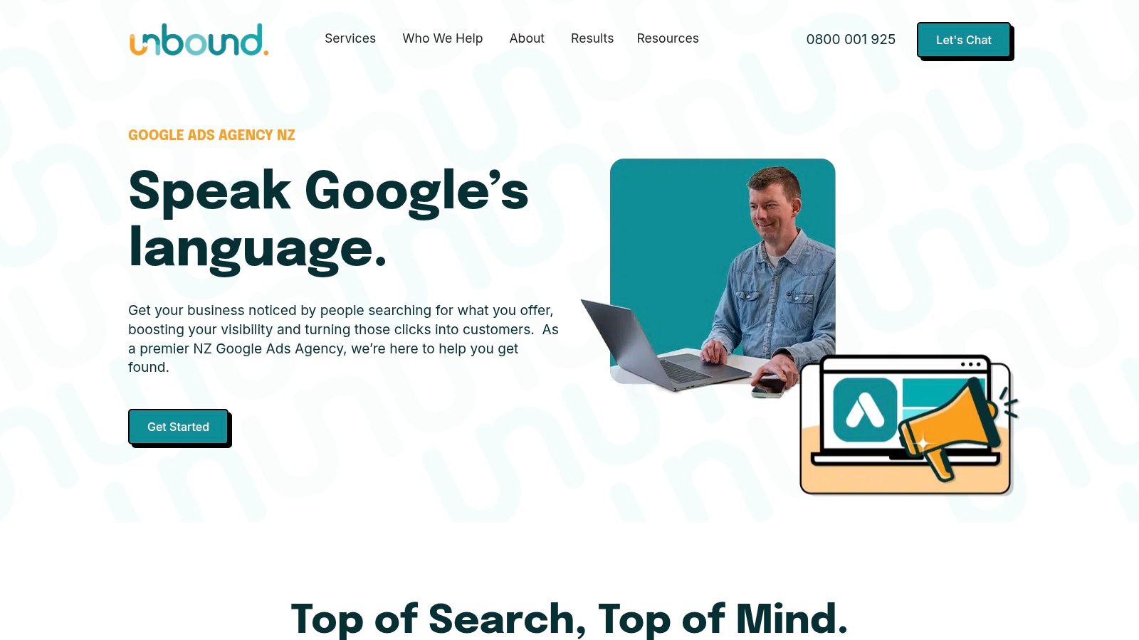 Unbound – Google Ads Agency NZ