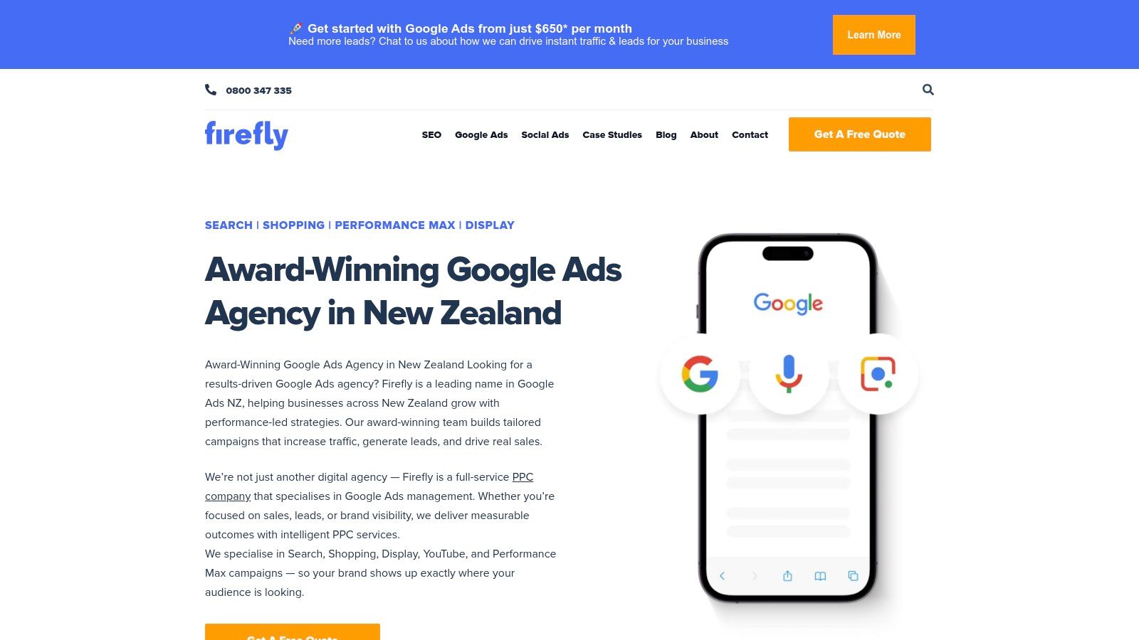 Firefly Digital – Google Ads