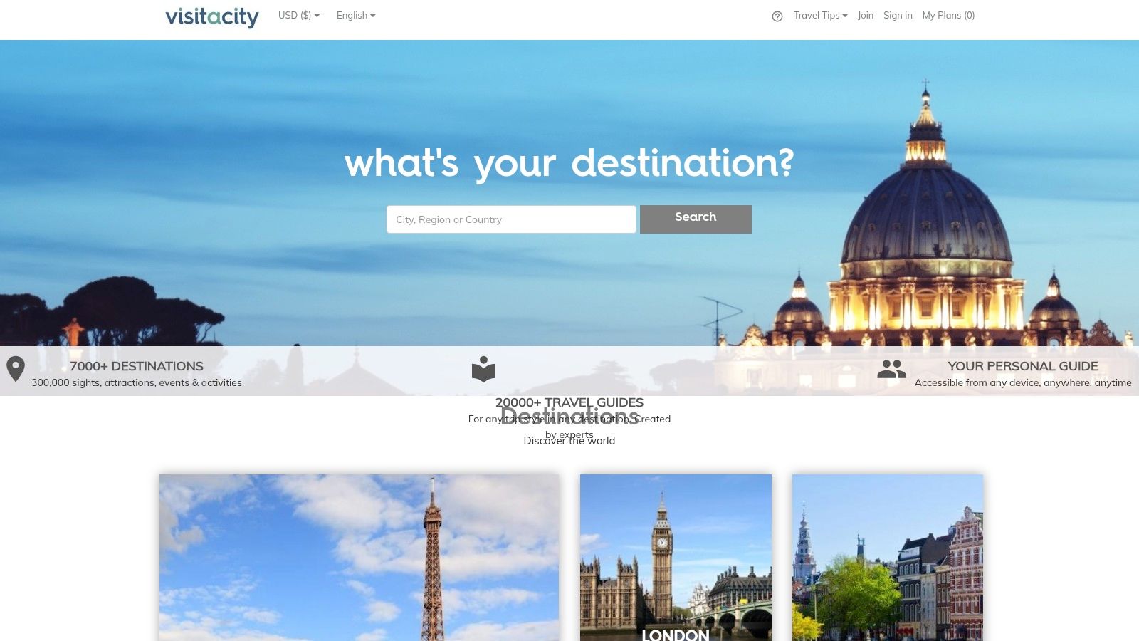 Visit A City