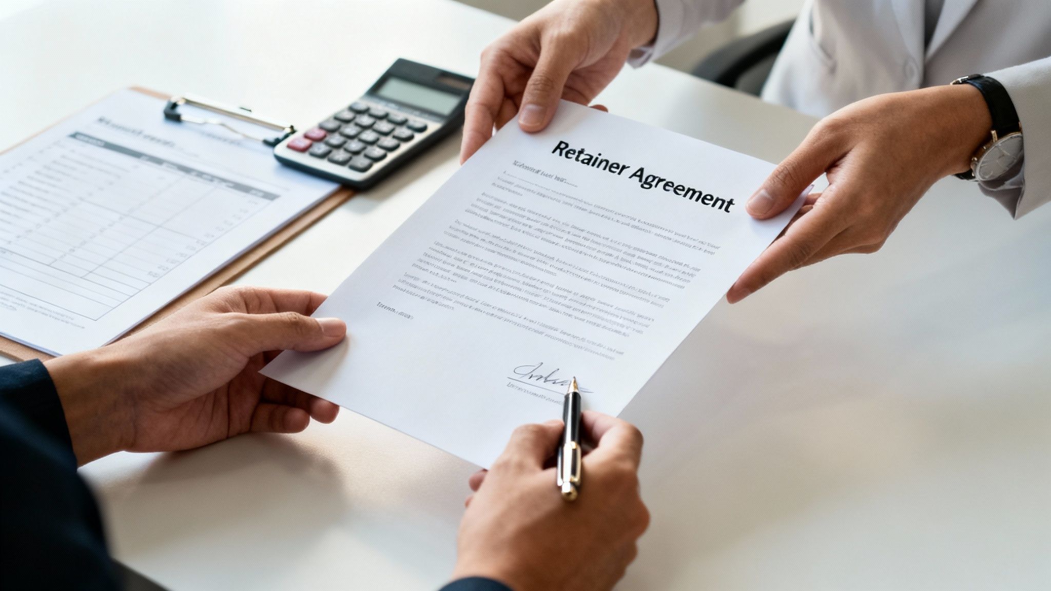 Finding a Divorce Attorney Near Me in Arkansas 4 Woman reviewing a document with a pen, looking serious.