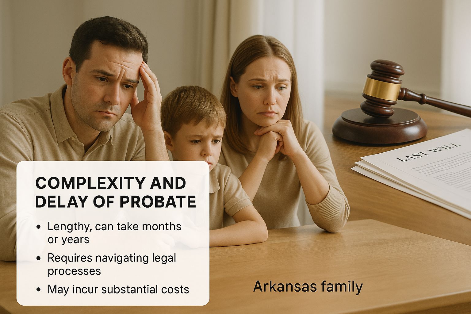 How to Avoid Probate Nightmares in Arkansas 1 Infographic about how to avoid probate nightmares