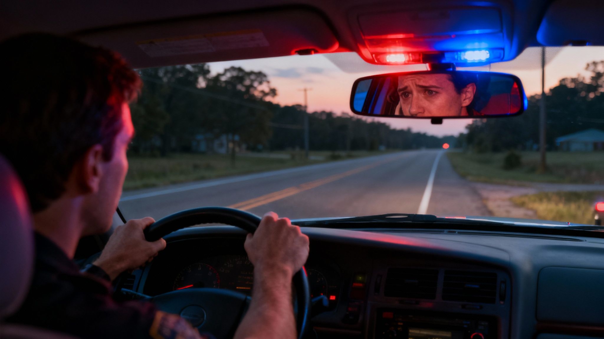 Arkansas DWI Attorney: Your Guide to Fighting Charges 1 A police car with flashing lights at night.