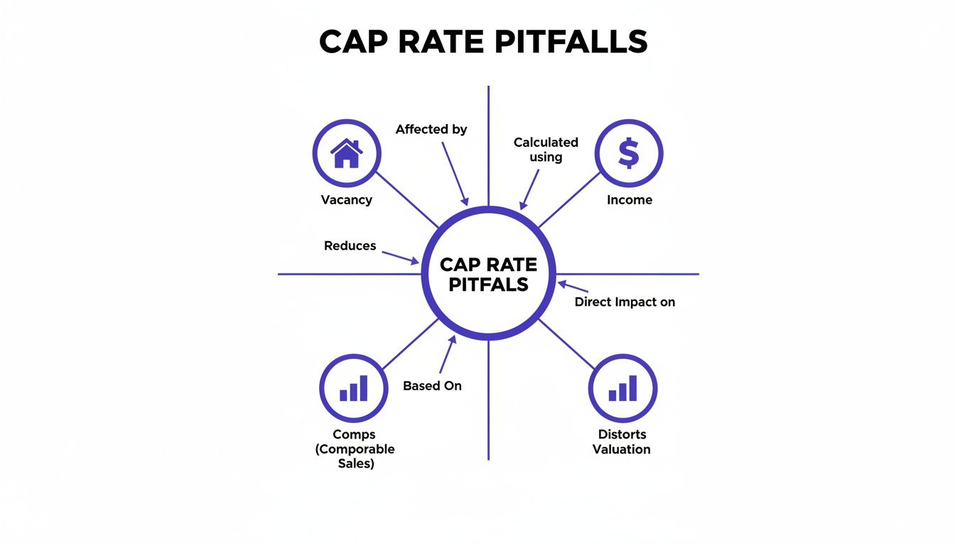 Infographic about what is cap rate in real estate