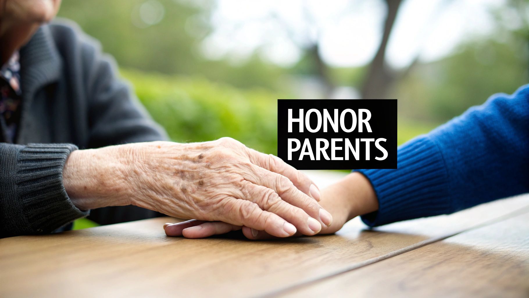 Honor your father and mother