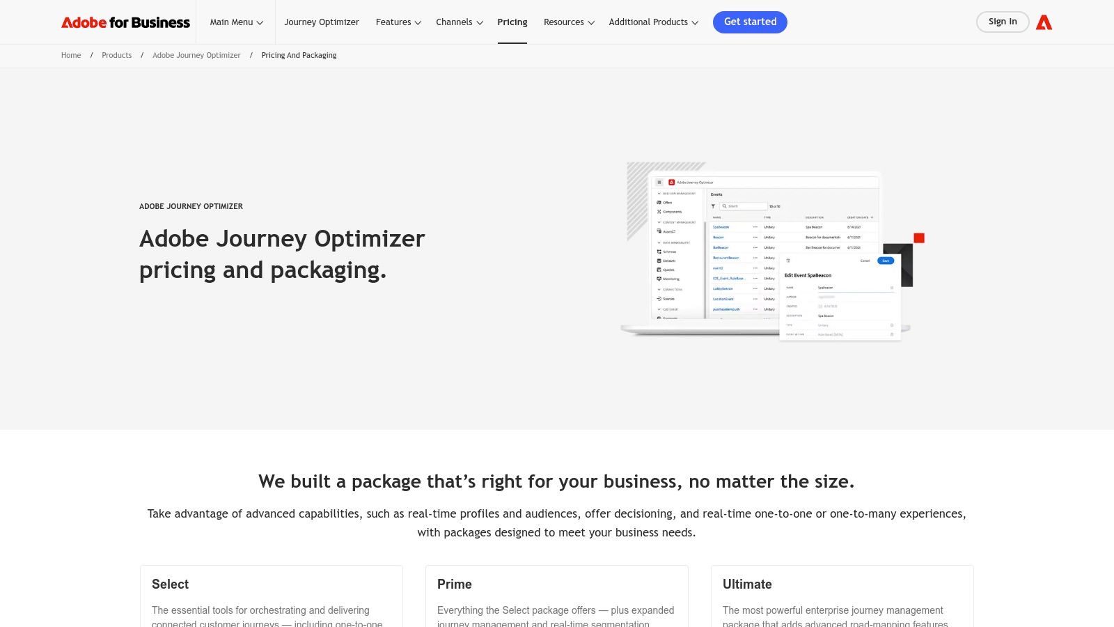 Adobe Journey Optimizer