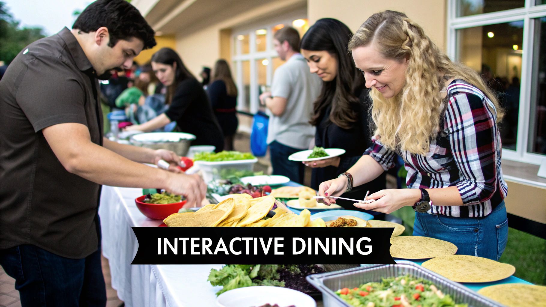 Interactive Food Stations