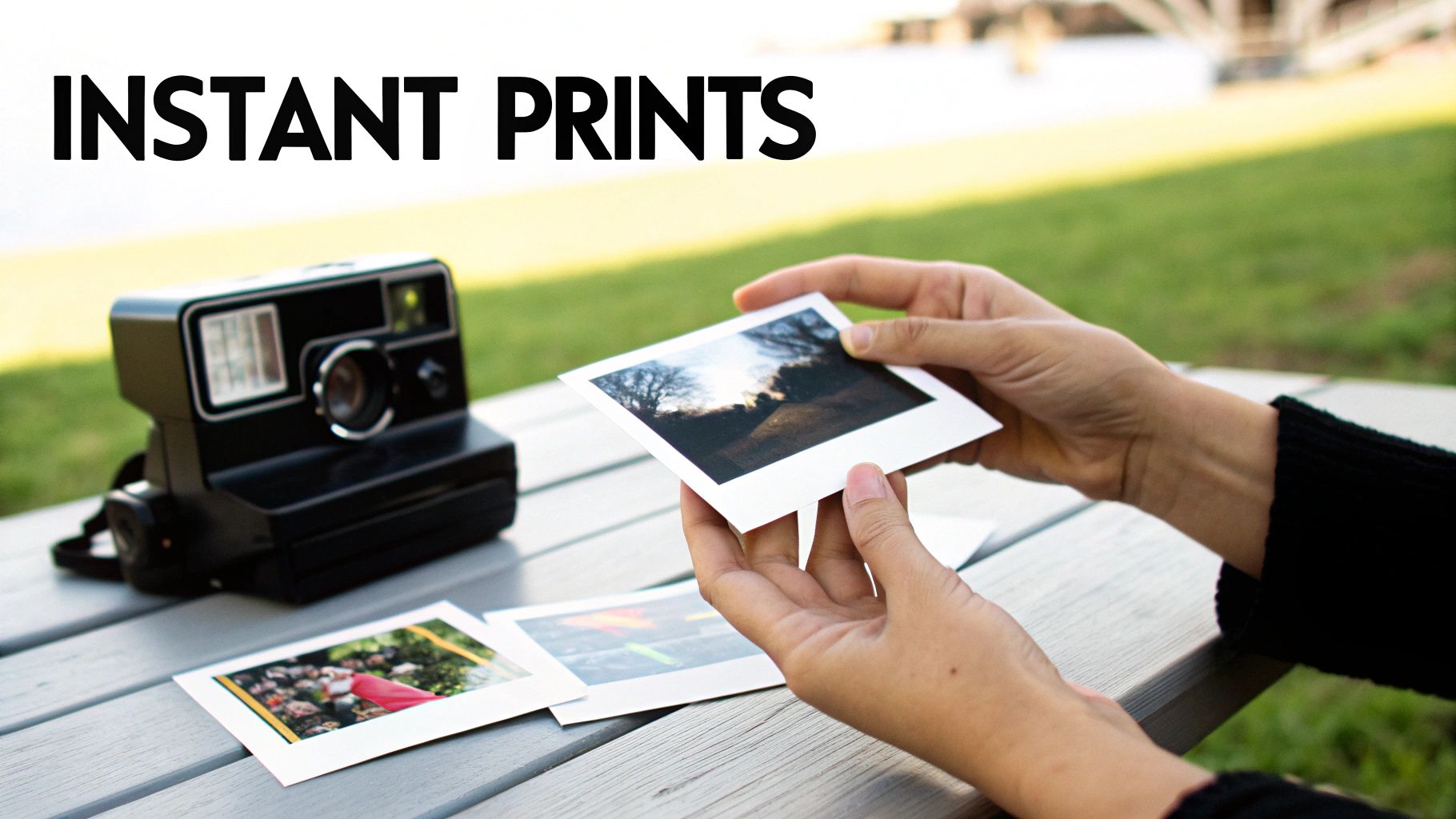 Vintage Film Camera Instant Print Booth