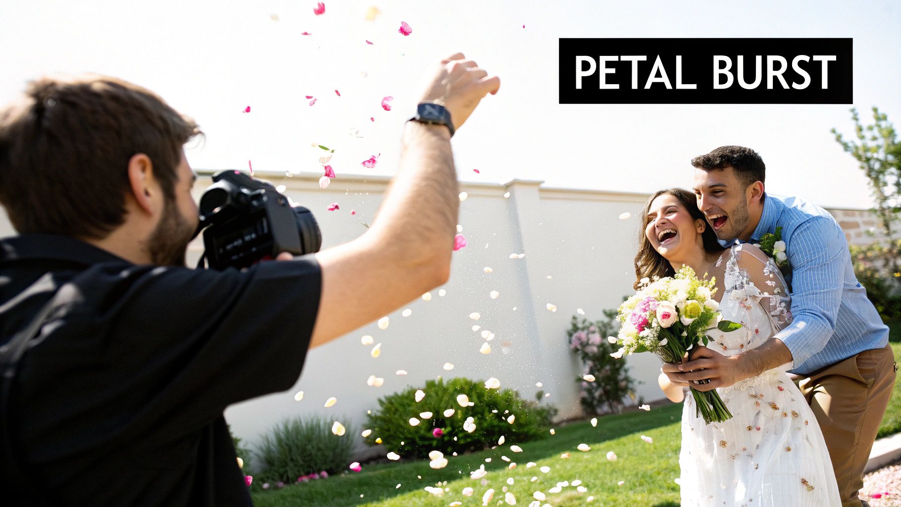 Biodegradable Confetti Cannon Photo Booth