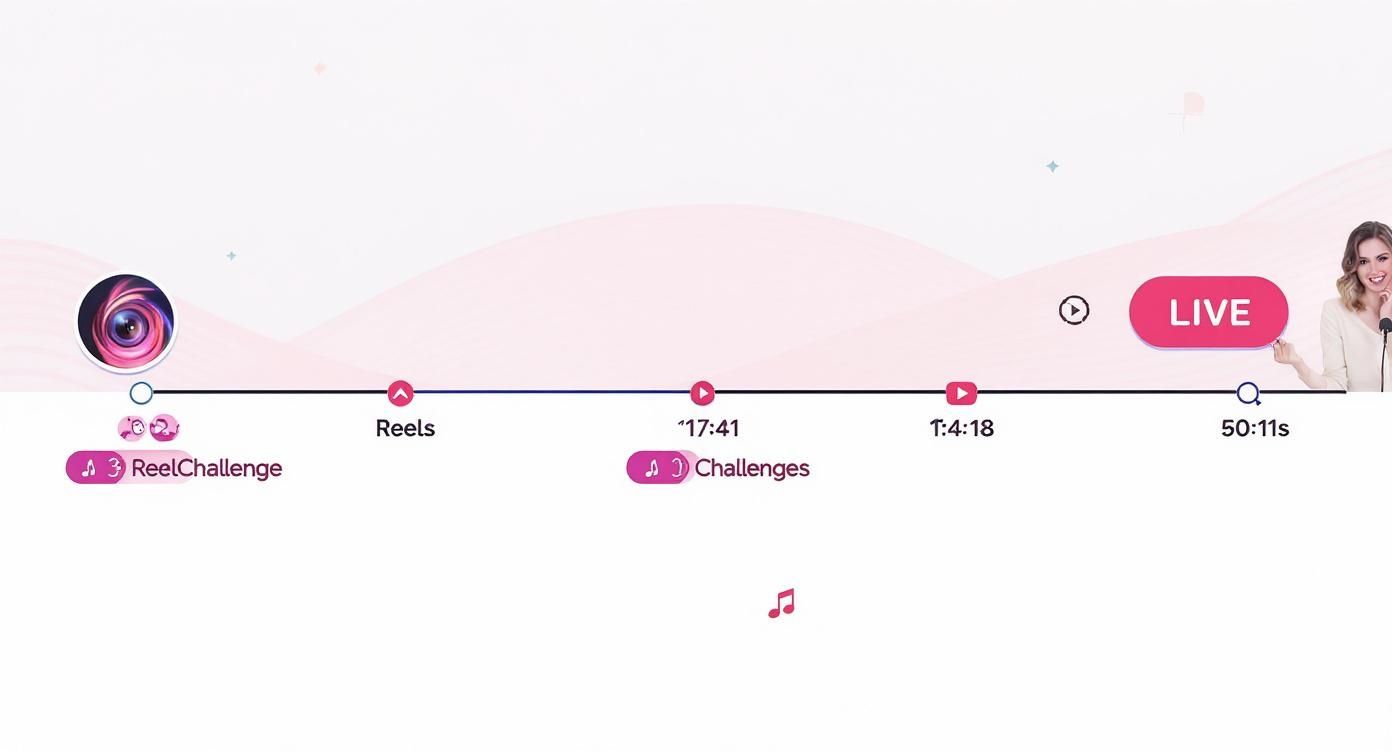 Infographic about event marketing on social media