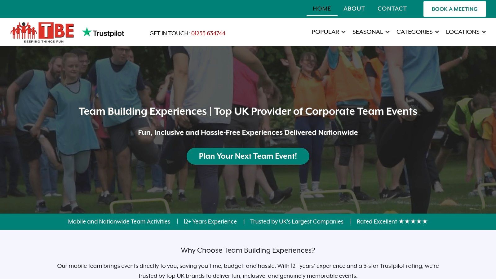 Team Building Experiences Crystal Challenge activity