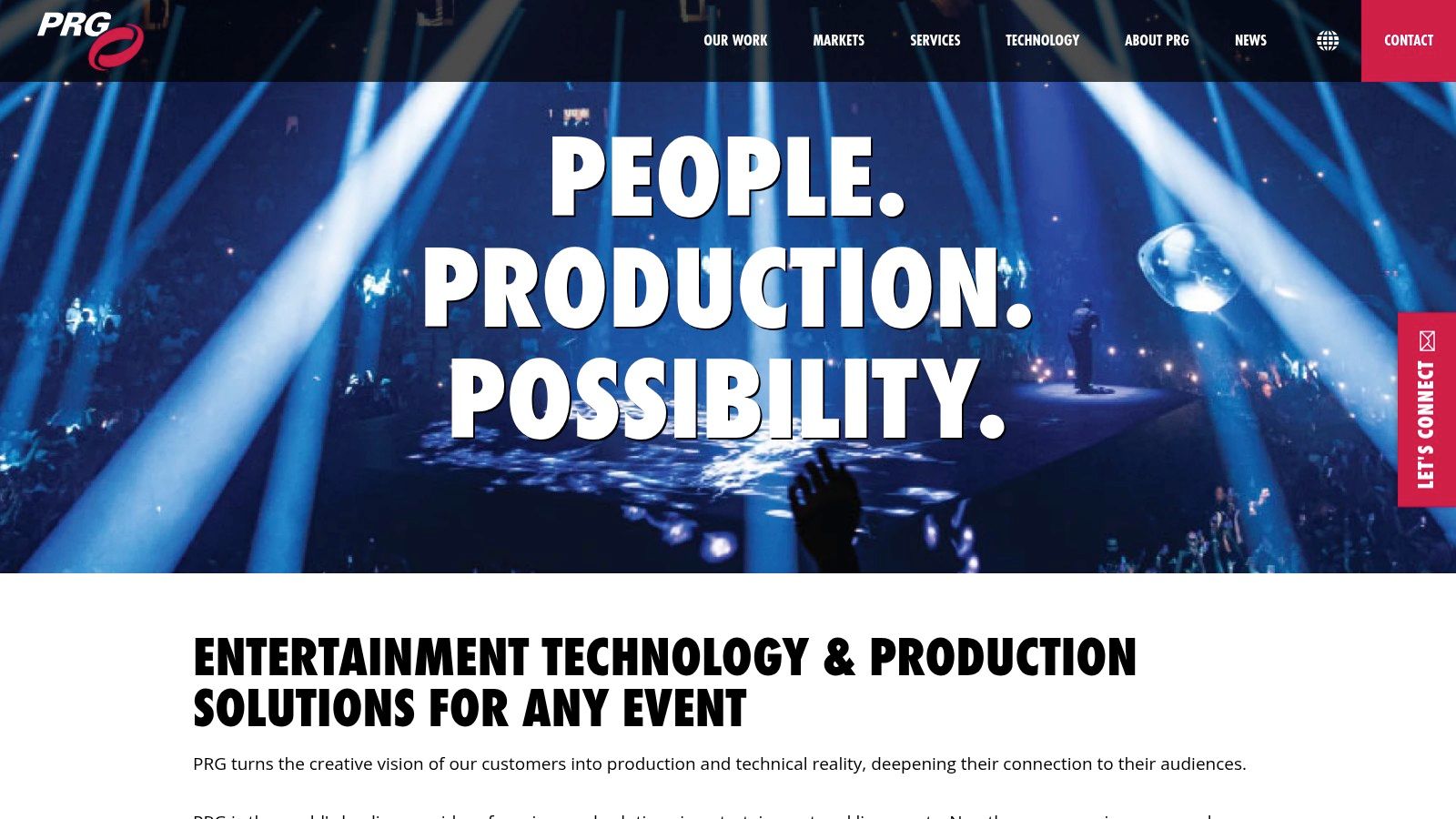 PRG (Production Resource Group) UK