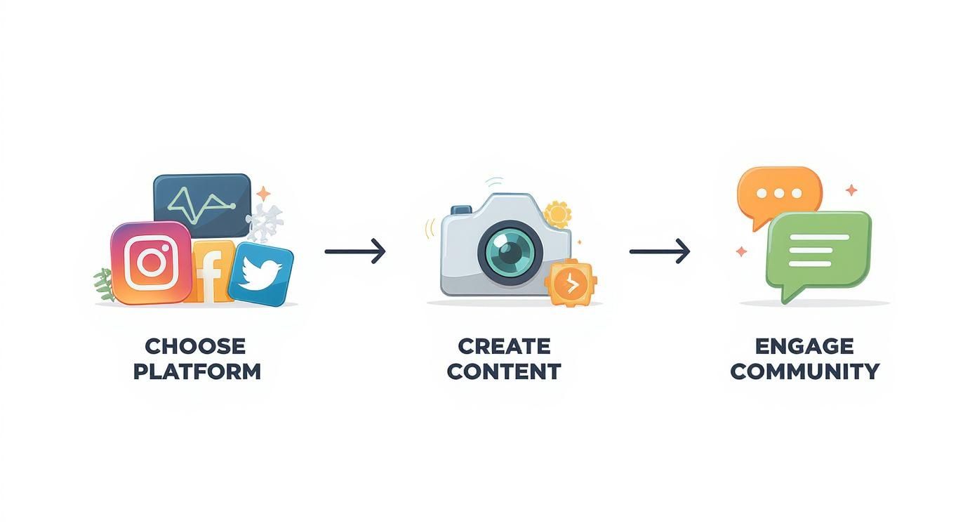 Infographic about digital marketing for restaurants