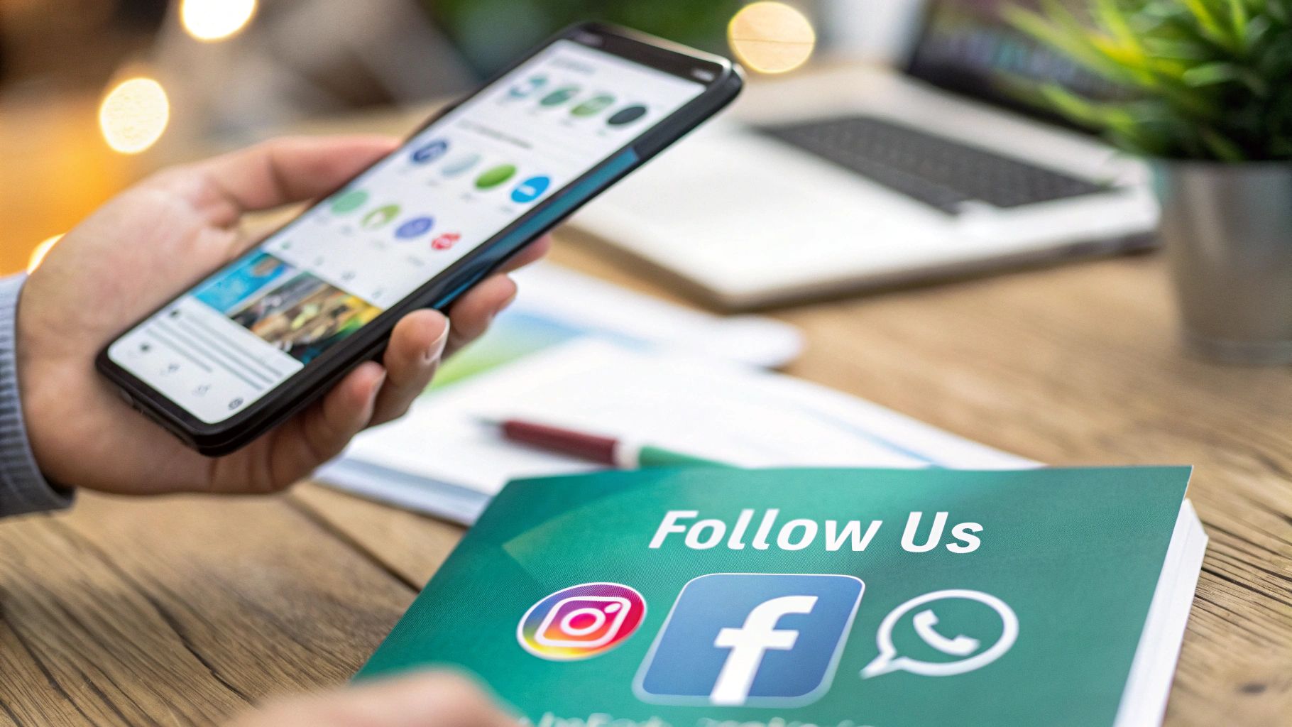Strategy #3: Bridging the Gap Between Physical and Digital with Social Media QR Codes
