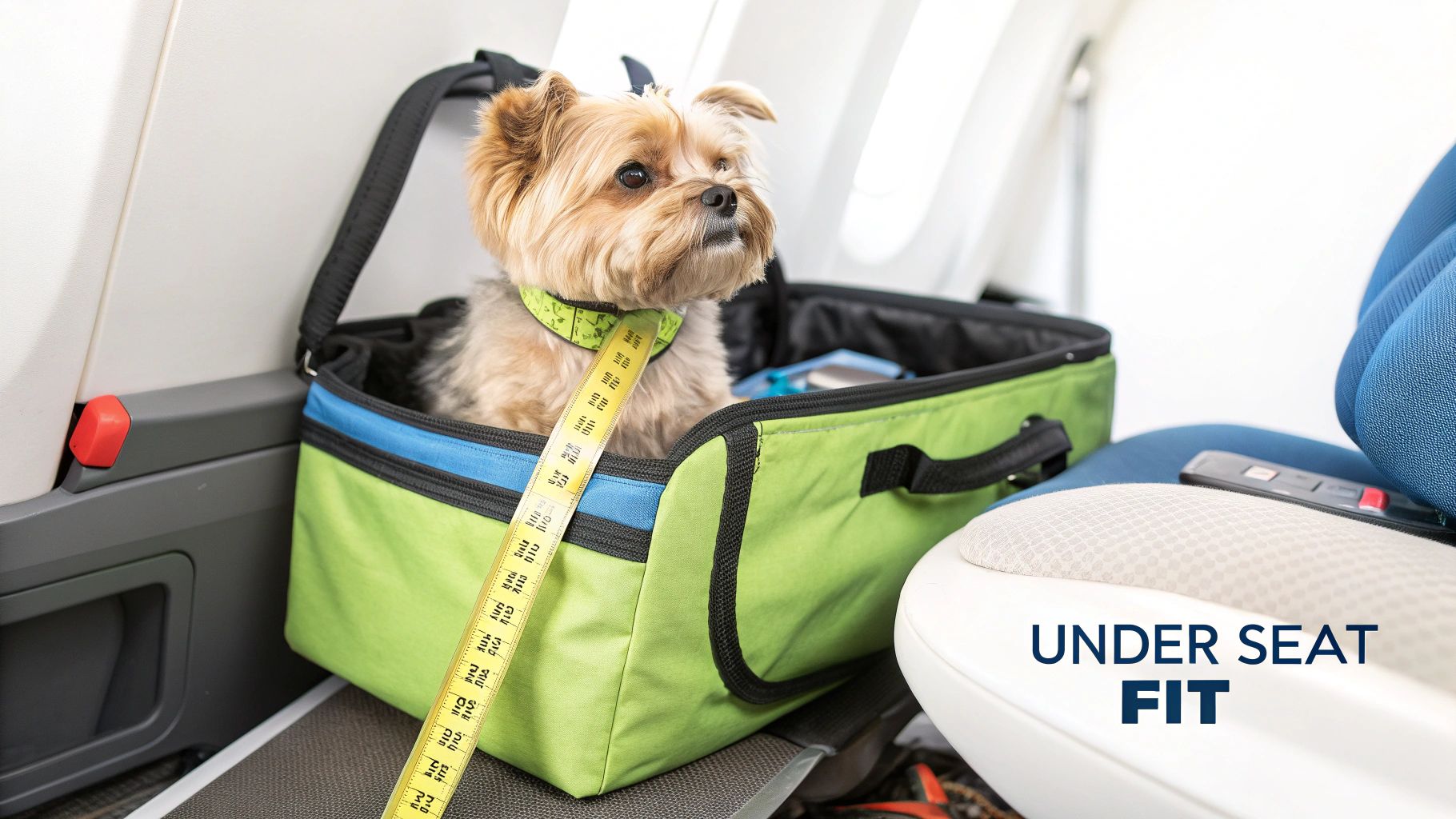 Screenshot from https://travelreadypets.com/airline-pet-carrier-dimensions/