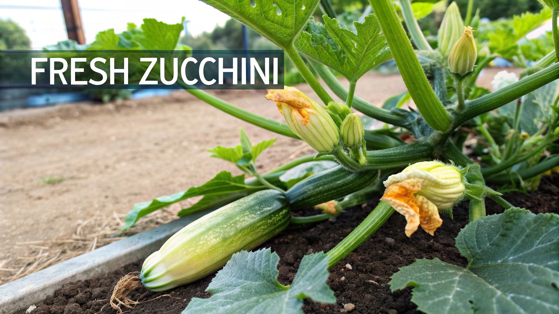 Zucchini (Cucurbita pepo)