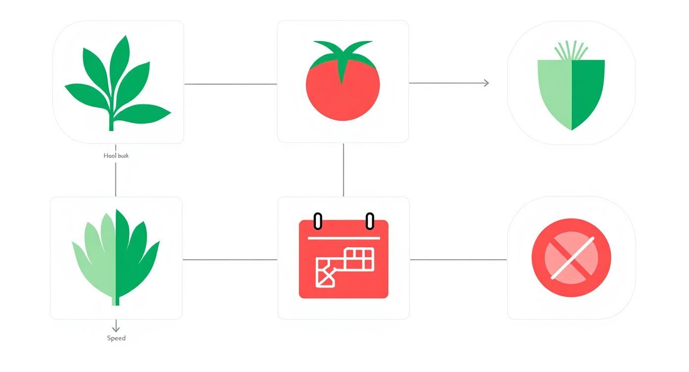 Infographic about easiest tomatoes to grow
