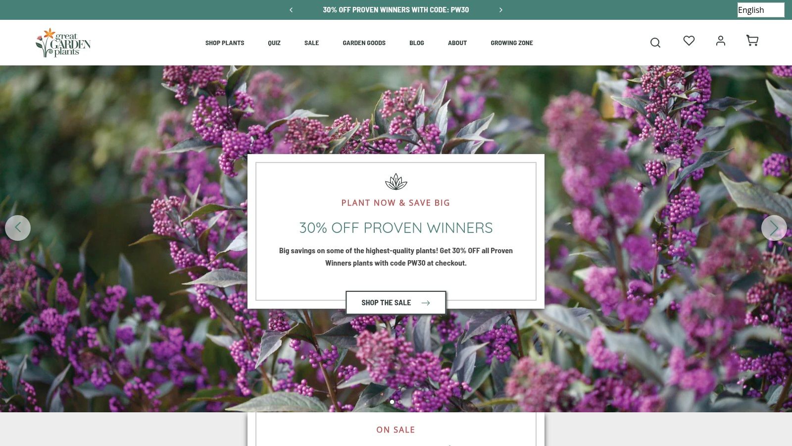 Great Garden Plants
