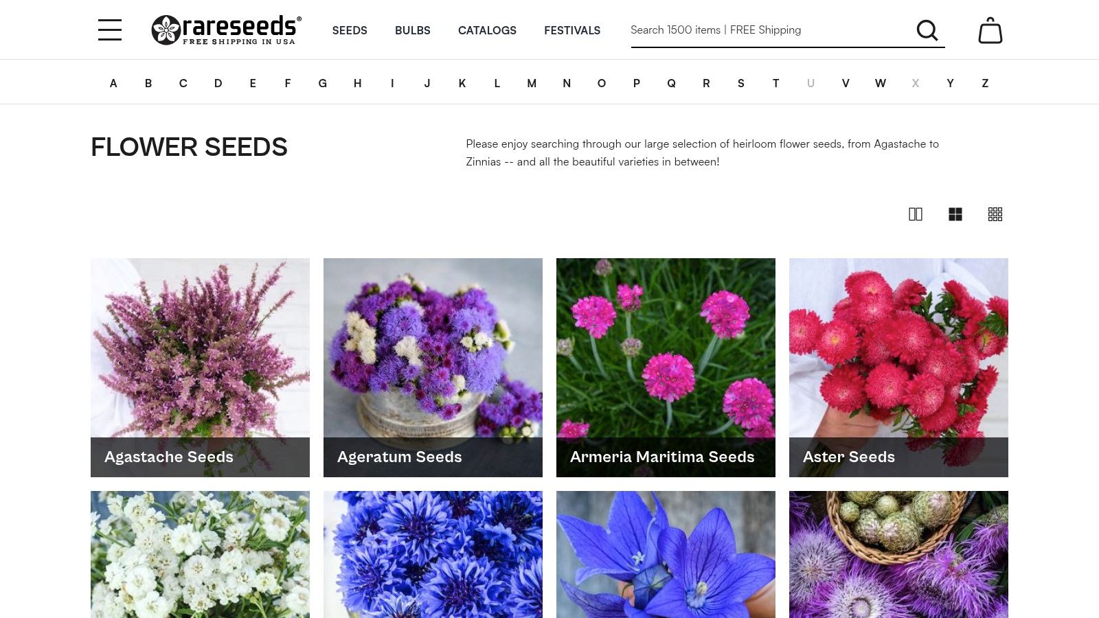 Baker Creek Heirloom Seeds (RareSeeds)
