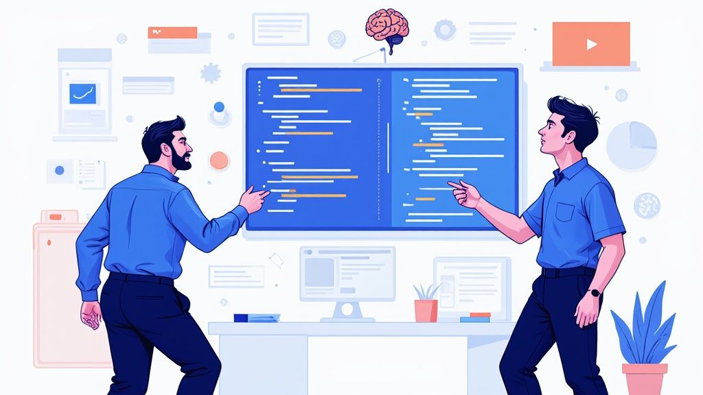 Image of people at an AI Workshop