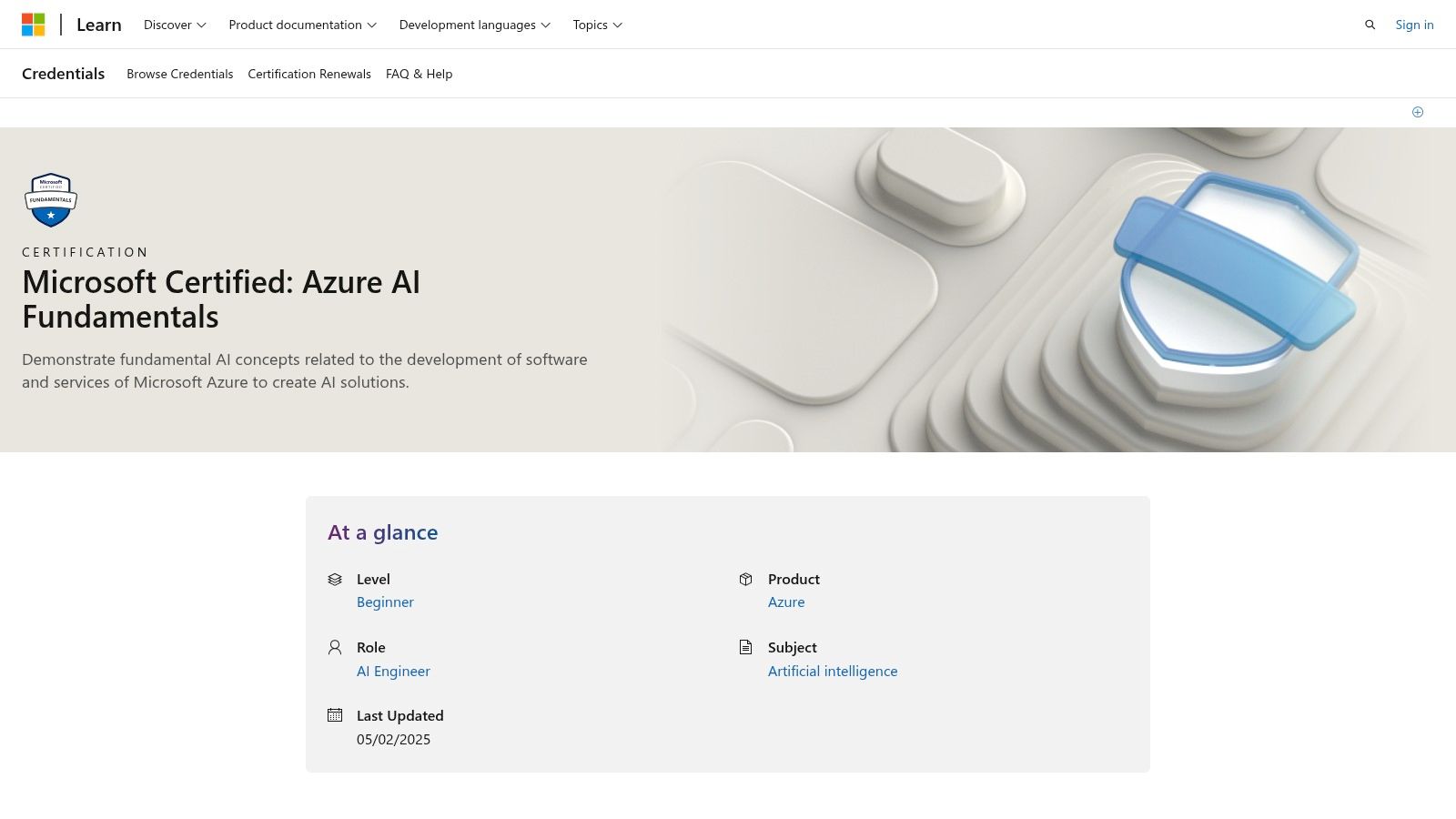 Microsoft Azure AI Fundamentals (AI-900)