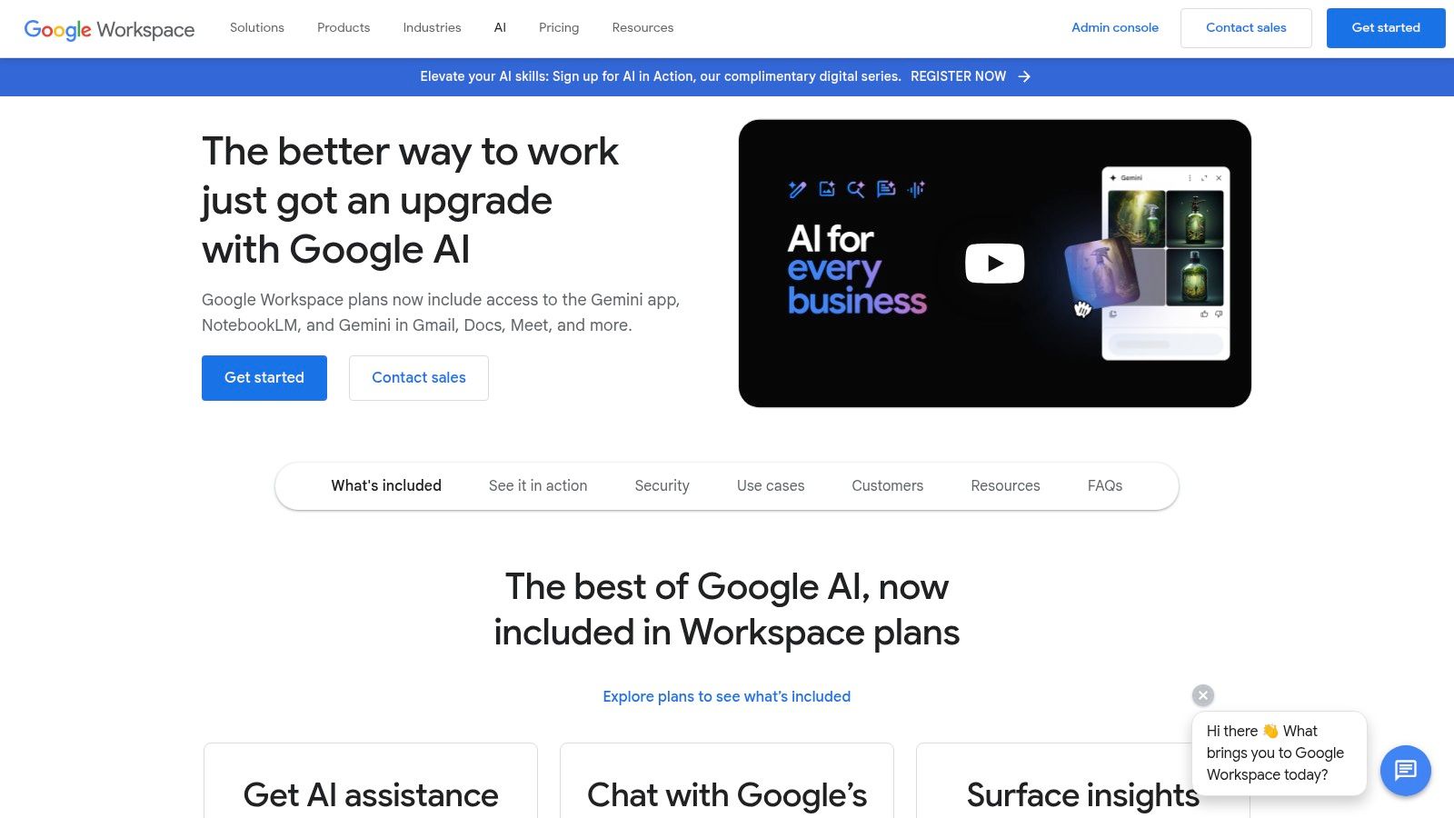 Google Workspace with Duet AI