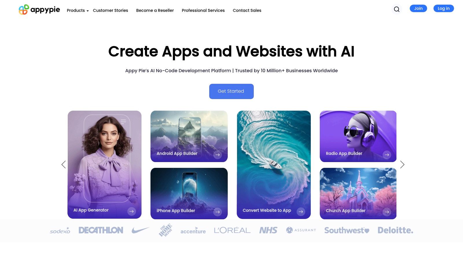 Appy Pie AI App Builder
