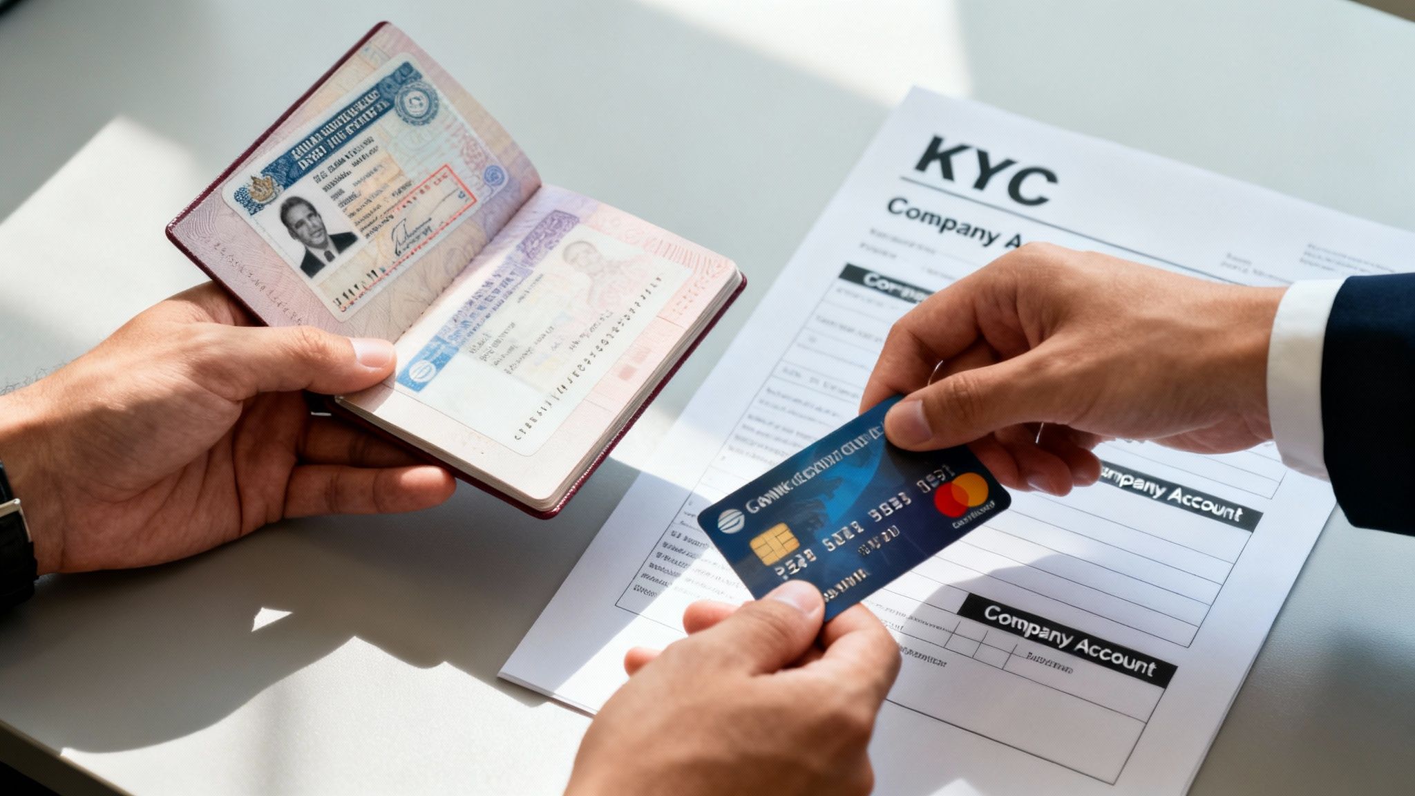 Business Visa and Bank Documents