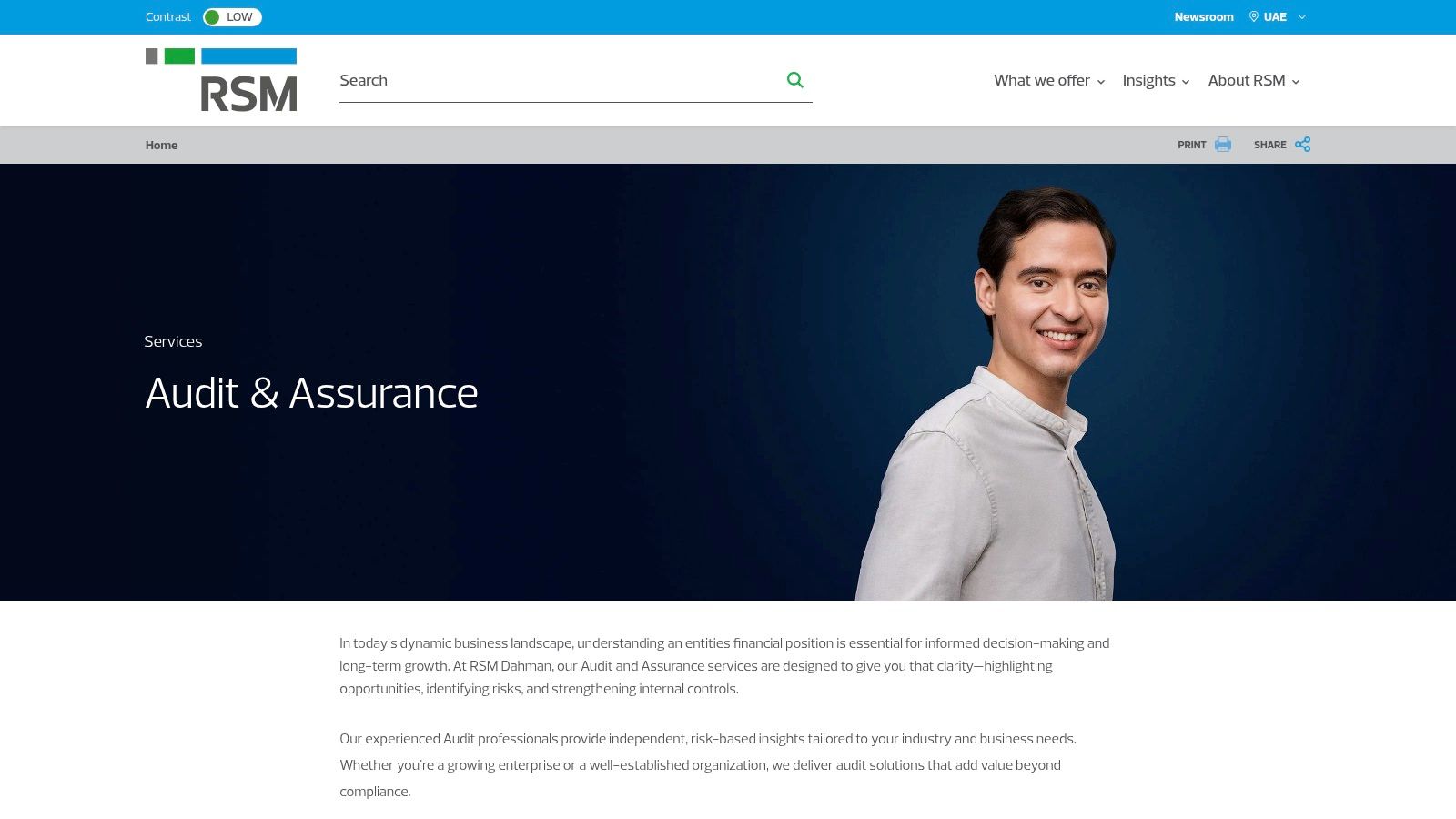 RSM UAE – Audit & Assurance