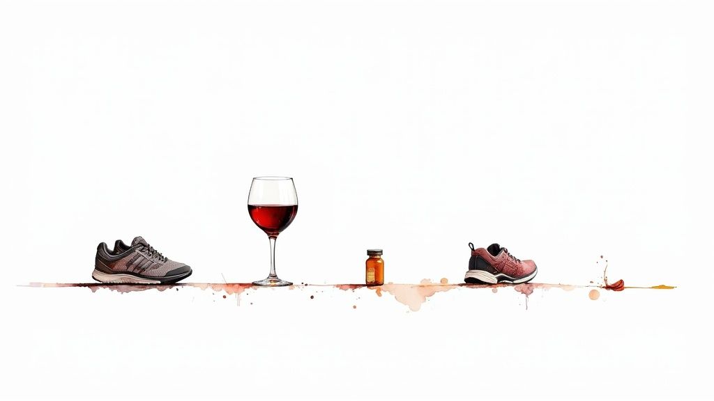 Liver Stress Illustration