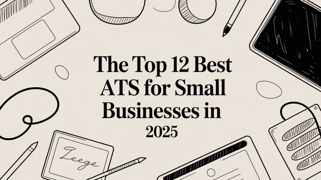 The Top 12 Best ATS for Small Businesses in 2025