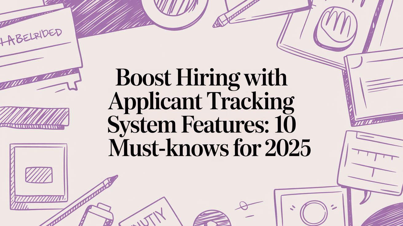 Boost Hiring with applicant tracking system features: 10 Must-Knows for 2025