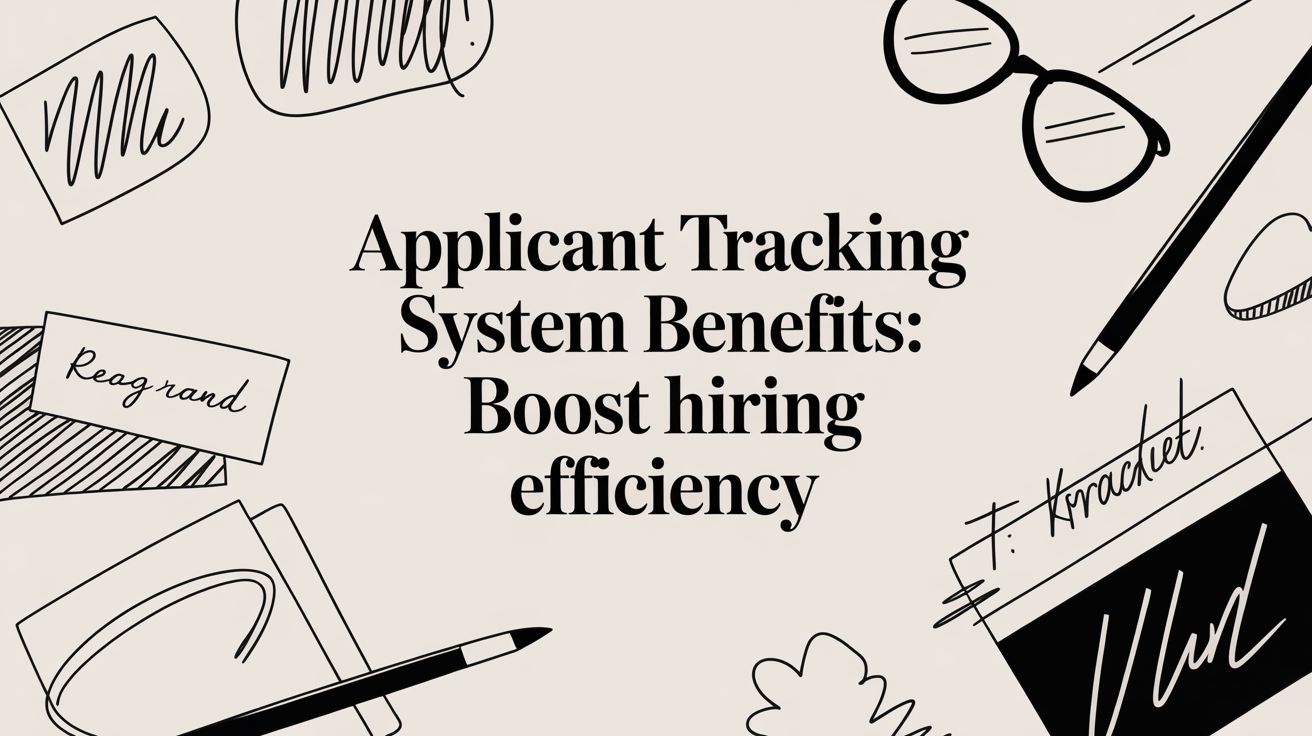 Applicant Tracking System Benefits: Boost Hiring Efficiency