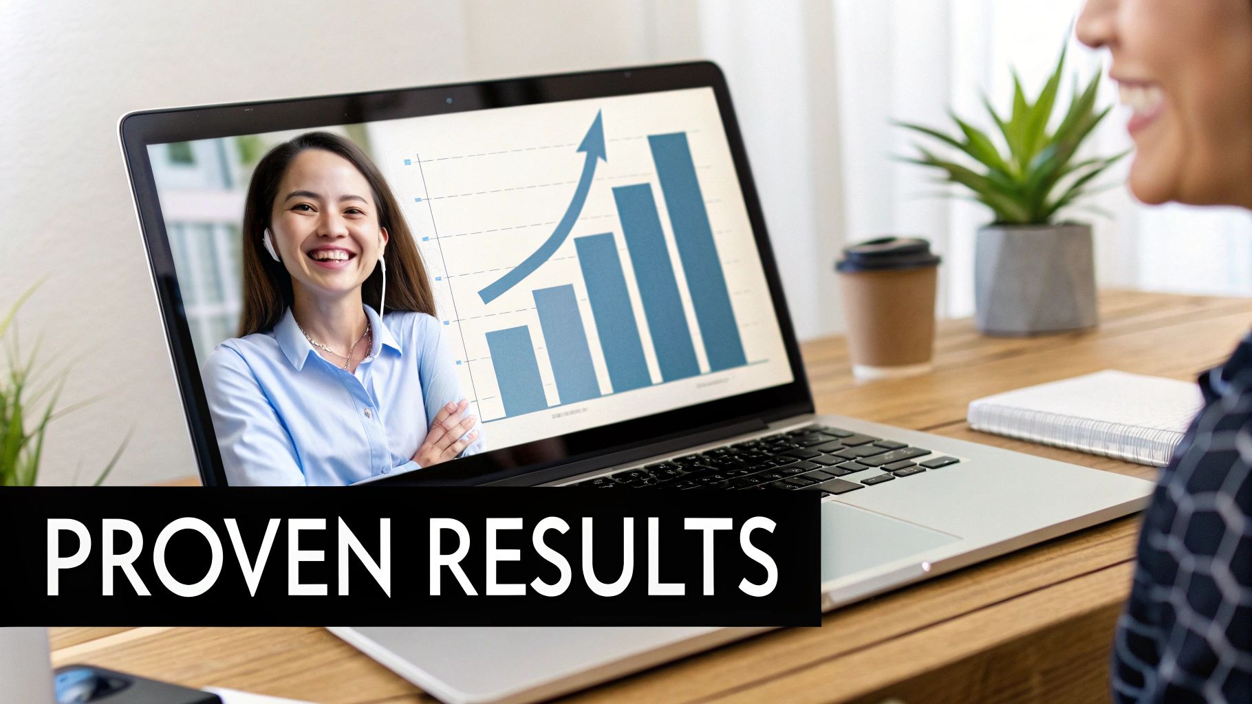 A diverse team celebrating a successful project, symbolizing the positive business outcomes achieved through machine learning in recruitment.